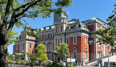 中之島バラ園 大阪市中央公会堂