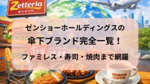 ロッテリアがゼッテリア ゼンショーホールディング　ロッテリア　ゼッテリア
